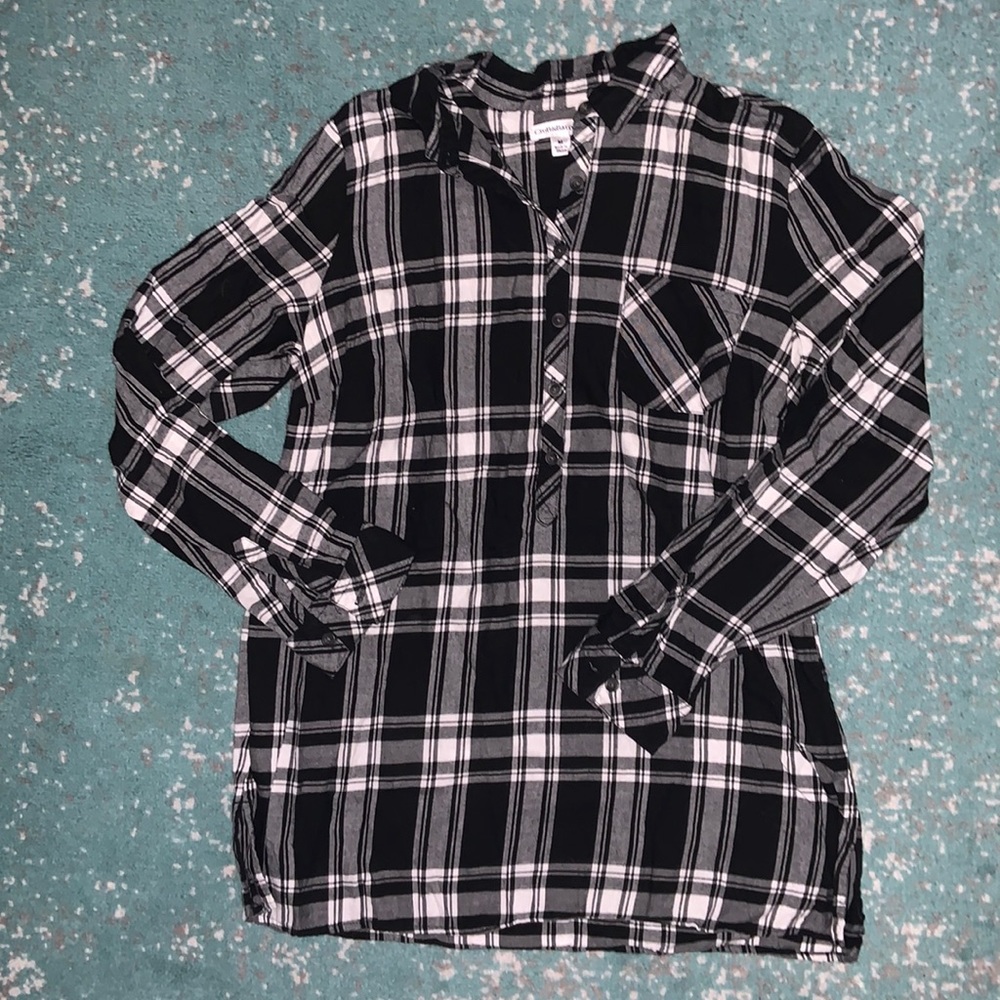 Womens Button Up T Shirt